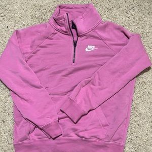 W NIKE XS zip up PINK
